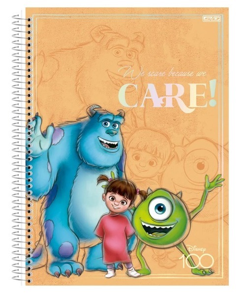 CADERNO 1X1 C.D. DISNEY 